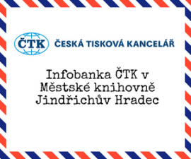 Přístup do infobanky ČTK v Městské knihovně Jindřichův Hradec